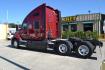 2017 MAROON KENWORTH T680 with an PACCAR MX13 12.9L 455HP engine, ULTRASHIFT 10SPD AUTOMATIC transmission, located at 9172 North Fwy, Houston, TX, 77037, (713) 910-6868, 29.887470, -95.411903 - 76" RAISED ROOF SLEEPER, DOUBLE BUNK, DUAL 135 GALLON FUEL TANKS, WB: 230", RATIO: 3.36, ALUMINUM WHEELS, BUILT-IN NAVIGATION, CRUISE CONTROL, POWER WINDOWS, LOCKS, & MIRRORS, ENGINE BRAKE, 53,200LB GVWR - Photo#6